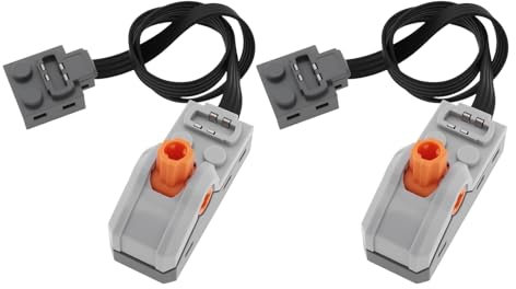 VGOL 2 Stücke Baustein Motor Schalter Fernbedienung Motor Zubehör Kompatibel mit Techni 8869