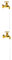 HEMOTON 2 Ensembles Fontaine de Jardin Décorative Invisible de Robinet Flottant pour Courtyard Extérieur Accessoire de Décoration pour Maison et Jardin