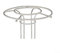 Structure de support de jardin pour plantes grimpantes, cadre de treillis arqué solide pour une croissance saine (90 cm)