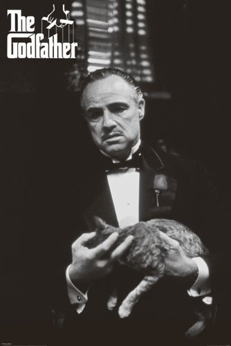 The Godfather – Der Pate – Katze – 61 x 91 cm Poster/Poster