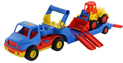 Wader ConsTruck Tieflader LKW Schaufellader Radlader Raupe Baustelle