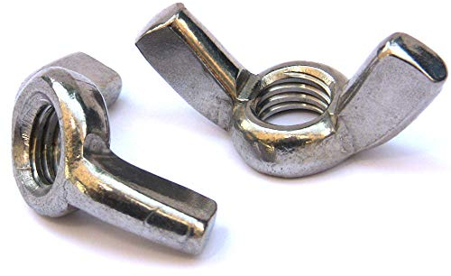 25 Stk. Flügelmuttern M4-M16 Industriequalität (M 8)