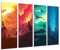 Cuadros Camara Poster Star Wars Darth Vader Gesamtgröße 131 x 62 cm XXL