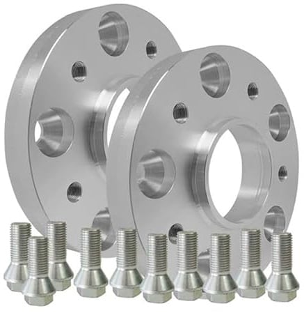 SCC Spurverbreiterungen Spurplatten 2x30mm 5x120-13357S kompatibel mit VW Amarok Touareg Transporter V Bus Transporter V Kasten Transpor