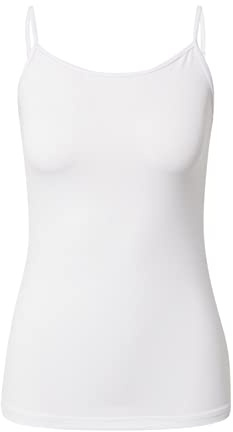 b.young Women's Iane Strap Top Vest, White (Optical White 80100), X-Small