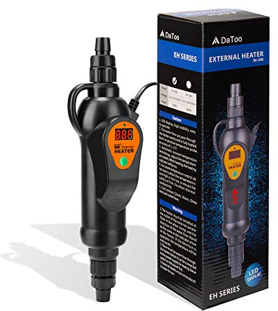 DaToo Externe Heizung für Aquarium, Außenheizung, 300 W, für Kanisterfilter