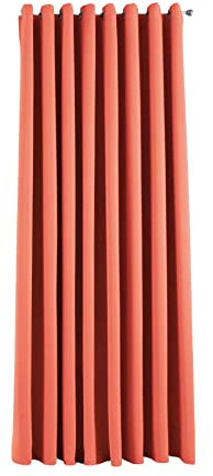Gardinenbox Vorhang Blickdicht »Newyork« Coralle HxB 225x295 cm 1er-Pack Thermo-Gardine Verdunkelungsvorhang Blackout Ösen schalldämmend ÖKOTEX UV-Schutz Raffhalter, 201920600