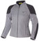 SHIMA JET | Pannelli MESH Traspiranti, Impermeabile, Membrana Rimovibile, Paraschiena di Livello 2 Incluso, Regolazione Avanzata (Donna, Giacca, Grigio, L)