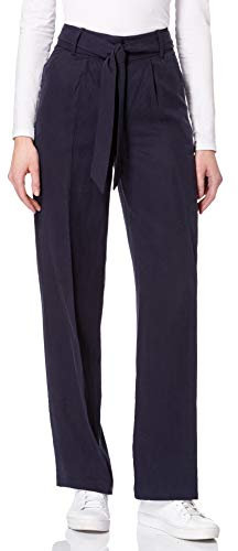 ESPRIT Collection Damen Hose 031eo1b303, 400/Navy, 30W / 32L