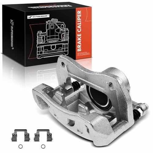 A-Premium Disc Brake Caliper Assembly with Bracket Compatible with Select Hyundai & Kia Models - Tucson 2016-2021, Sportage 2017-2020, 1.6L 2.0L 2.4L - Front Right Passenger Side