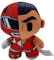 BANDAI Power Rangers Merchandise Red Ranger Plüschtier, 19 cm, freistehend, roter Ranger, kuscheliges Plüschtier, DZNR, Sammlerstück, Stofftiere für Fans von niedlichen Dingen, tolle
