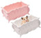 Hamster Toilette, 2PSC 17 * 11 * 9cm Hamster Kleintiere Sand Badezimmer Rosa Weiß Hamster Kunststoff Bad Sauna Toilette Haustier Badezimmer Für Kleintiere Hamster Rennmaus