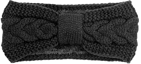 DRESHOW Stirnband Damen Winter Stirnbänder Strick, Haarband Ohrenwärmer, Dickes Fleecefutter Haarbänder Verdicken Headwrap Kopfband für Damen