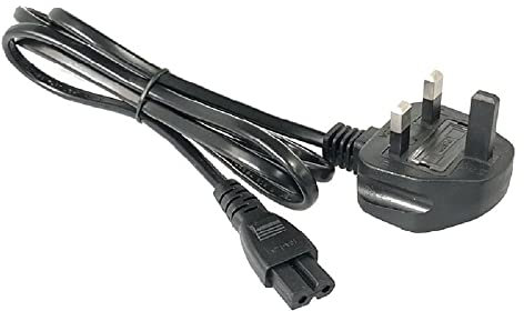 We Top IEC 320 EU European Figure 8 Power Cord C7 To EU 2 Pin AC Plug Power Cable Kettle Lead Cord, 2.5A 250V (1.8m/70.86in)