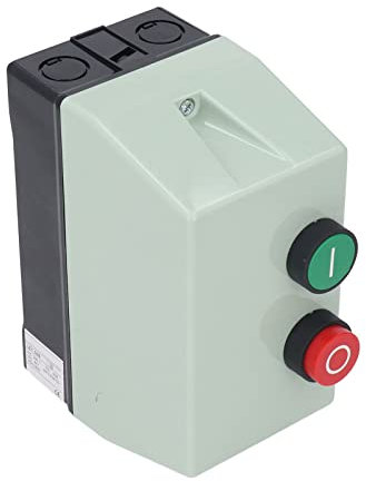 Démarreur de Moteur triphasé, LE1D09M7 Démarreur de Moteur électrique Magnétique IP55 Interrupteur de Commande de Démarrage de Moteur étanche monophasé 220 230V triphasé, Commandes