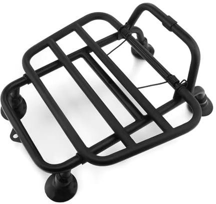Porte-Bagages Avant pour Vespa GTS 300 125 200 250 2018-2025,PSLER Étagère Support de Bagages Pièces de Moto(Noir)