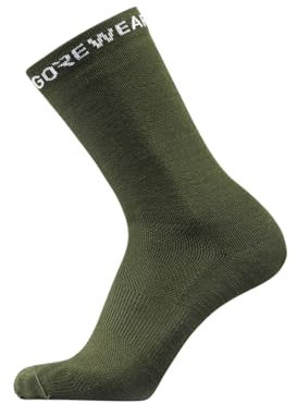 GOREWEAR Essential Merino Socken, Utility Green, 41-43