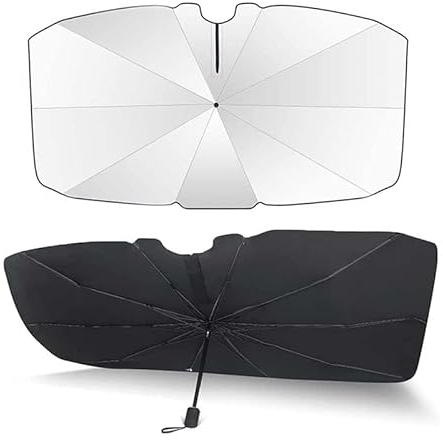 ARRYEDCN Sonnenschirm Auto frontscheibe, für VW Multivan T5 2003-2015 Sonnenschirm für Auto, Auto Frontscheiben Sonnenschutz, Auto Windschutzscheibe Sonnenschirm