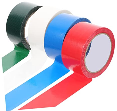 CANIGHT 4rotoli Nastro Adesivo Alta Resistenza e Adesivo Per Uso Domestico e Fissaggio Di Tappeti