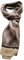 Pupatuch Halstuch Herren 100% Seide Schal Vintage Pattern Seidenschal Herrenschal (#9_Beige)