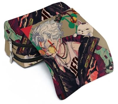 Zhongkaihua Dan DA DAN Federmäppchen Ayase Momo Takakura Ken Thema Mode Cartoon Schreibwaren Federmäppchen für Mädchen Jungen Schulgeschenk Große Kapazität Schulanfang Stifttasche, Typ 1, 22 x 9 x 12