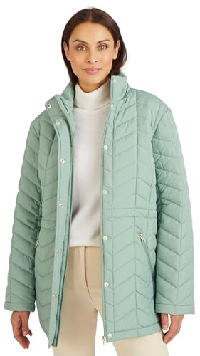 Damart - Rain Bouncer Padded Parka, Sage, 14/16