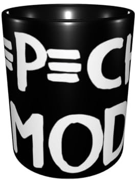 SdetYuia Depeche Rock Mode Band Tasse Keramik Kaffeetasse Steingut Teetasse Büro und Zuhause Trinkbecher 325 ml