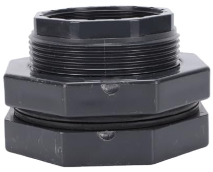 Generic Raccordo per Paratia in PVC da 4 Pollici per Carichi Pesanti per la Raccolta della Pioggia e L'impianto Idraulico dell'acquario. Connettore Durevole del Serbatoio Dell'acqua