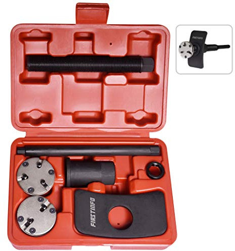 FIRSTINFO Einstellbarer Bremskolbenrücksteller mit Universal 2 & 3 Pin Bremskolben Adapter 20-35 mm | Bremssattel Kolben-Werkzeugsatz
