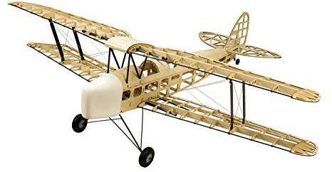 S0901 RC Airplane 4CH Radio Remote Controlled Electronic&Gas Aircraft De Havilland DH82a Tiger Moth Biplane WingSpan 1400mm Balsa Wood Model Aeroplane Building Kit