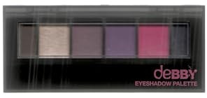 Debby On The Go Palette 05 Violet Los Angels Ombretto Make-Up E Cosmetica Occhi, Multicolore, Unica