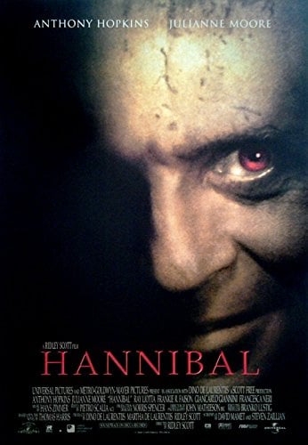 Close_up Hannibal (2001) | US Import Filmplakat, Poster [68 x 98 cm]