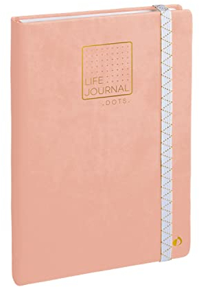 Quo Vadis 23798501NQ Life Journal 21 Notizbuch 2019 Lineatur Dot 1 Stück bleichrosa: Life Journal Persönlicher Kalender