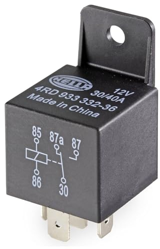 HELLA 4RD 933 332-361 Relay, main current - 12V - 5-pin connector