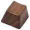 YMDK Wooden Keycap Solid Walnut Wood Keycap Novelty Keycaps Spacebar Esc Arrow Keys OEM Profile for Cherry MX Mechanical Keyboard (Esc R4 1 Key)