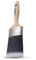 Axus Decor Captain Chunk Paint Brush (Onyx Color) - 3/75mm - Synthetic Filaments, Unique Tricho Filaments, Smooth, Slightly Stiffness, Comfortable Handle, Rust-Resistant Stainless Steel