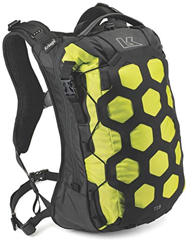 Kriega Trail 18 Motorrad Rucksack, gelb, Einheitsgröße