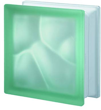 VITROLAND 011571 Bloc en Verre, Vert