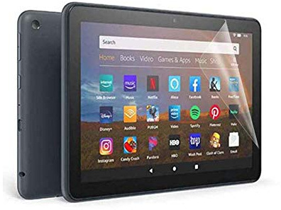Lobwerk Schutzglas Folie für Amazon HD8 und HD 8 Plus 8 Zoll Tablet Display Schutz Displayglas