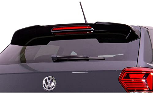 RDX Racedesign Dachspoiler kompatibel mit Volkswagen Polo VI 2017- (exkl. GTI & R-Line) (PU)