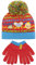 CoComelon Kinder Wintermütze und Handschuhe Set JJ Mehrfarbig One Size