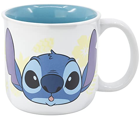 TAZZA COLAZIONE IN CERAMICA 400 ML STITCH PALMS Stor