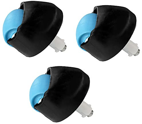 3 unids reemplazo universal rueda para Cecotec Conga 3090 3091 3092 robot aspirador