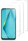 QUITECO Protector Pantalla para Huawei P40 Lite 4G (Not for the 5G Version) [3 Piezas] Vidrio Cristal Templado