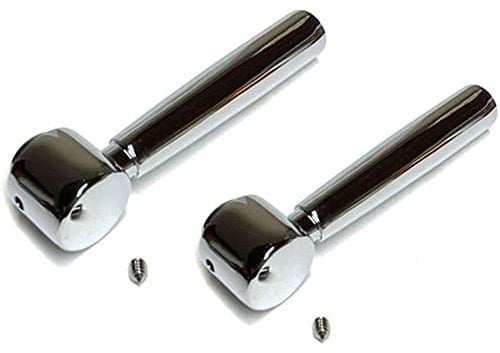 Pair Compatible Chrome Lever Handles for Howdens Lamona Garda | Professional Tap