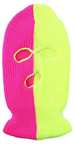 YAMEE Sturmhaube 3-Loch-Vollmaske Skimütze Herren Wintermütze,Balaclava Damen Strickmütze Sturmmaske,Winter Gestrickte Vollgesichtsabdeckung für Männer Frauen Outdoor Radfahren Skifahren Laufen