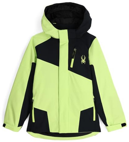 Spyder TURNER JACKET, Boys, Lime Ice, XS