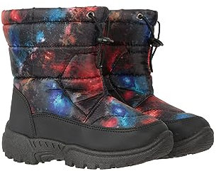 Mountain Warehouse Caribou Toddler Adaptive Snow Boots Jet Blac 6