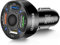 Cargador Coche USB QC3.0+ 2.1A, 4 USB Puertos Cargador Coche Rapido, Cargador Movil Coche Compatible con iOS, Samsung, Huawei, Xiaomi