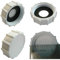 Citystores® Abdeckkappe und Unterlegscheibe, blanko, 32 mm, Endstücke, Geräte, Waschmaschine, Geschirrspüler, P-Fall-Stop, 4 Stück